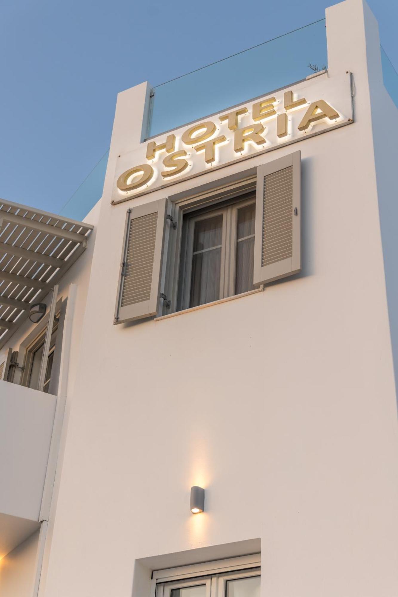 Ostria Hotel Adamantas  Exteriör bild